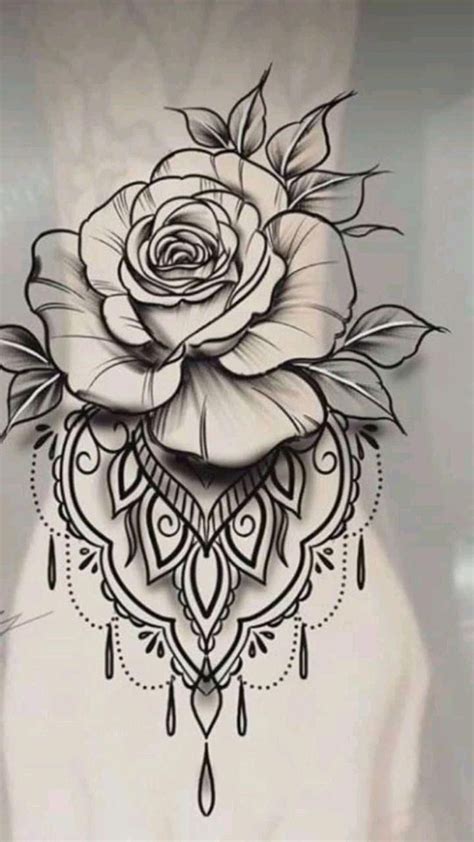 Die 85 besten Ideen zu Rose tattoo vorlage